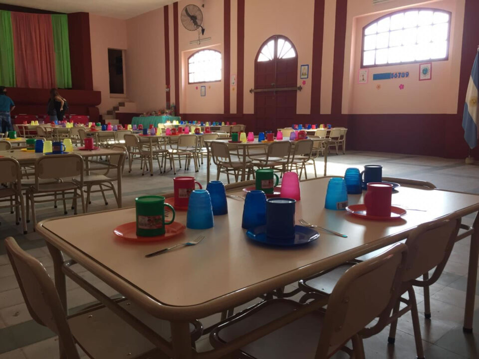 Centro de cuidado para la primera infancia en Tucumán.
