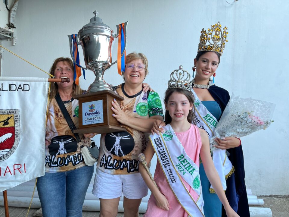 Con 760,65 puntos Comparsa Aluminé se convirtió en la ganadora de los Carnavales de Chajarí.