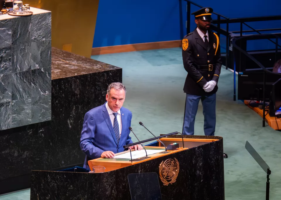 Discurso de Yamandú Orsi en la ONU