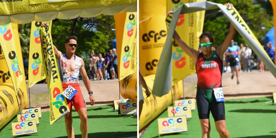 Triatlón en Colón – Nahuel Soares de Lima y María Victoria Rivero ganadores