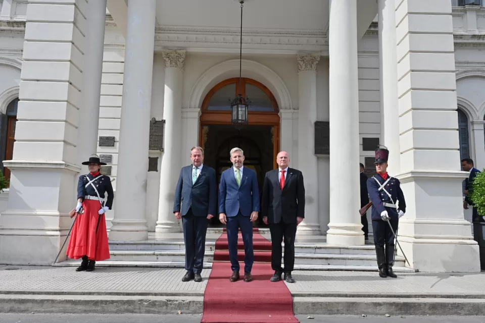 Frigerio recibió al embajador de Alemania