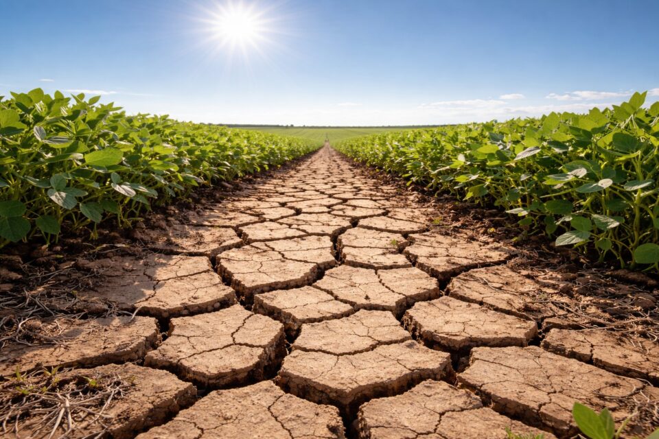balance hídrico en Entre Ríos y estado de sequía