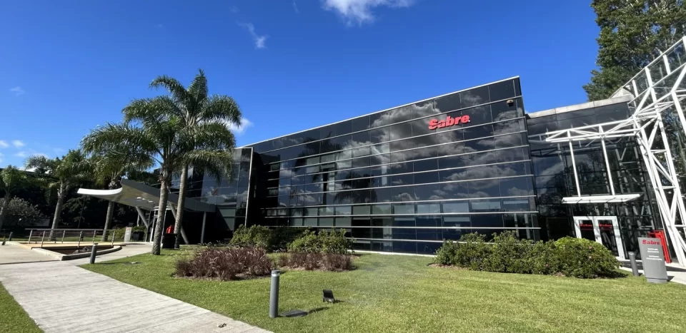 Oficinas de la empresa Sabre de la industria tecnológica en Uruguay
