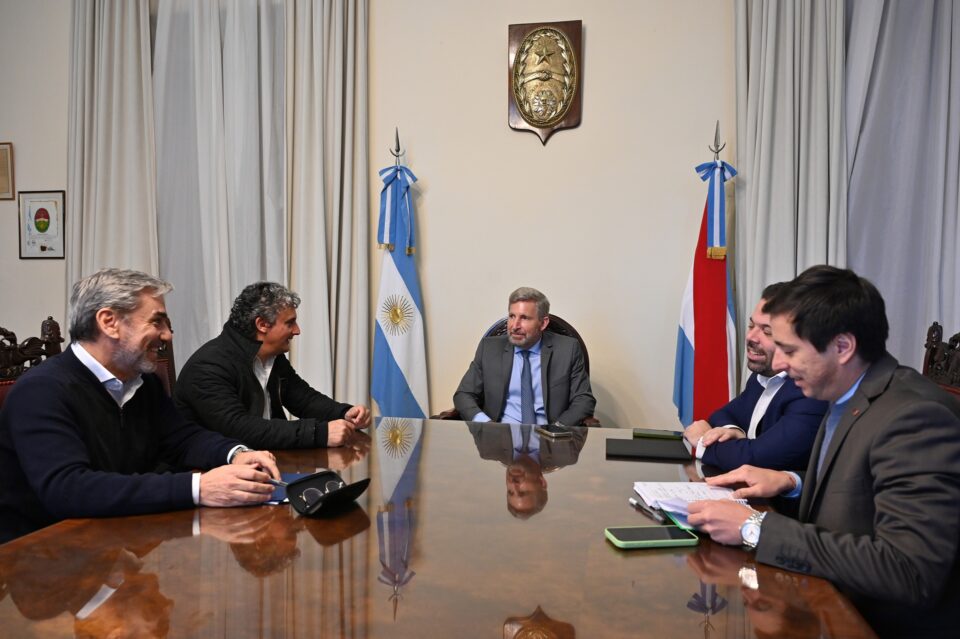 Reunión entre Rogelio Frigerio y Ricardo Bravo por adelanto de coparticipación en Federación
