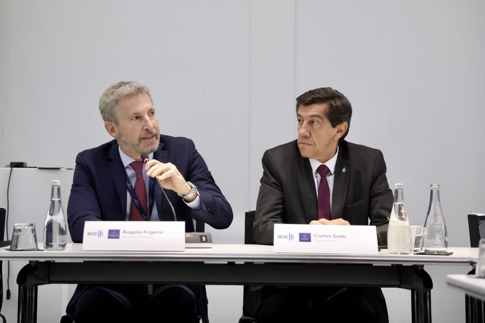 Frigerio presentó en París el potencial productivo de Entre Ríos y las oportunidades de inversión